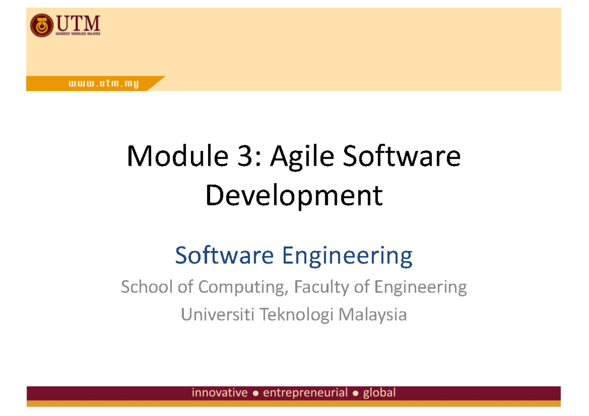 Module 3-Agile Development Edited Mar 2021 - Module 3: Agile Software ...