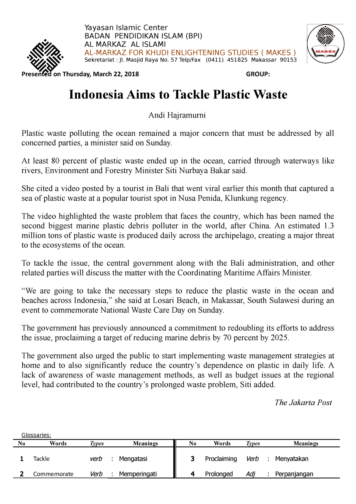 132indonesia-aims-to-tackle-plastic-waste-badan-pendidikan-islam-bpi