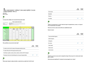 C720 Notes Study Guide - Summary Operations and Supply Chain Management ...