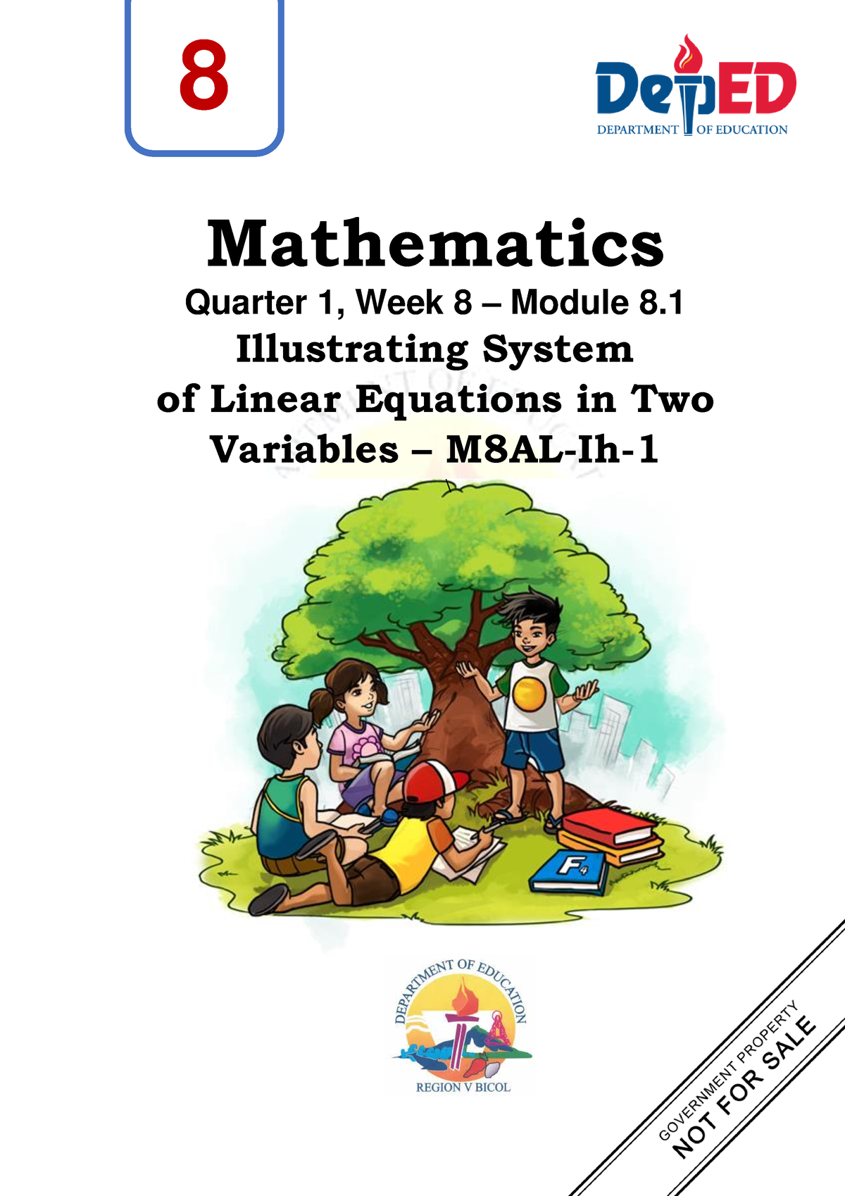 G8-Q1-M8 - aga - Mathematics Quarter 1, Week 8 – Module 8. Illustrating ...