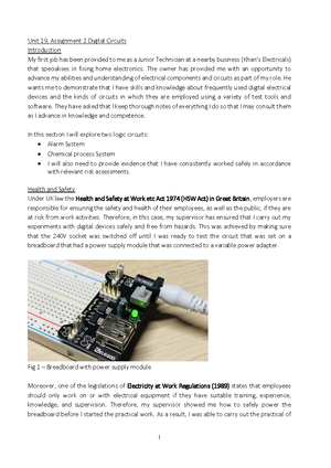 [Solved] Describe the various fault finding techniques that can be used ...