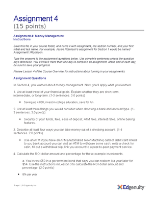 assignment 4 methodology vignettes assignment