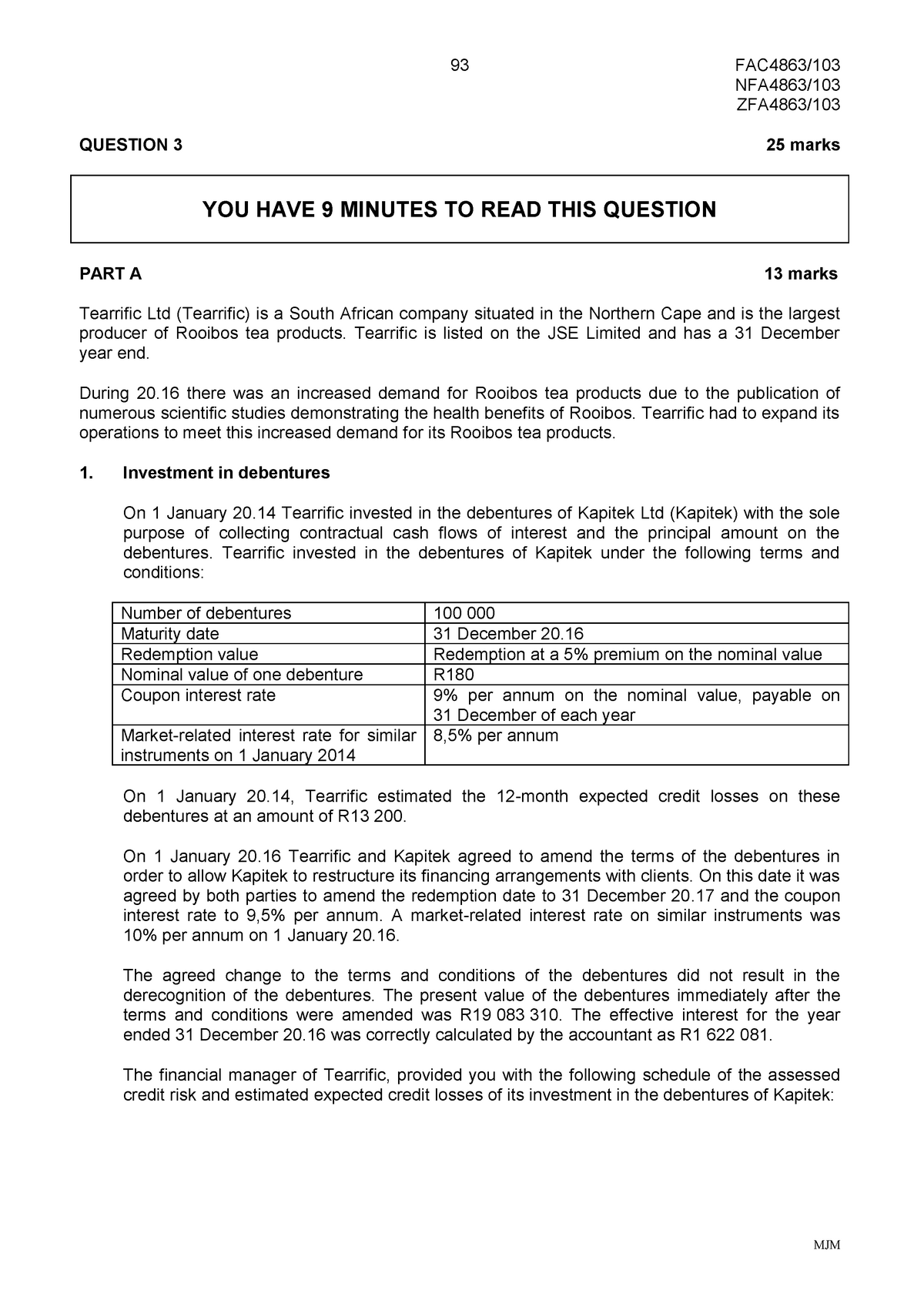 2017 Test 2 Questions And Review For FAC4861 - NFA4863/ ZFA4863 ...