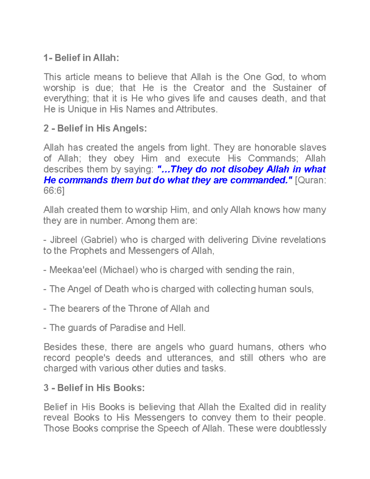 the-third-article-of-muslim-faith-belief-in-revealed-books-of-allah