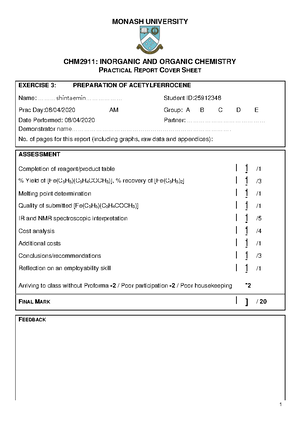 Methanol SDS - Risk Assessment - inorganic and organic chemistry - Studocu