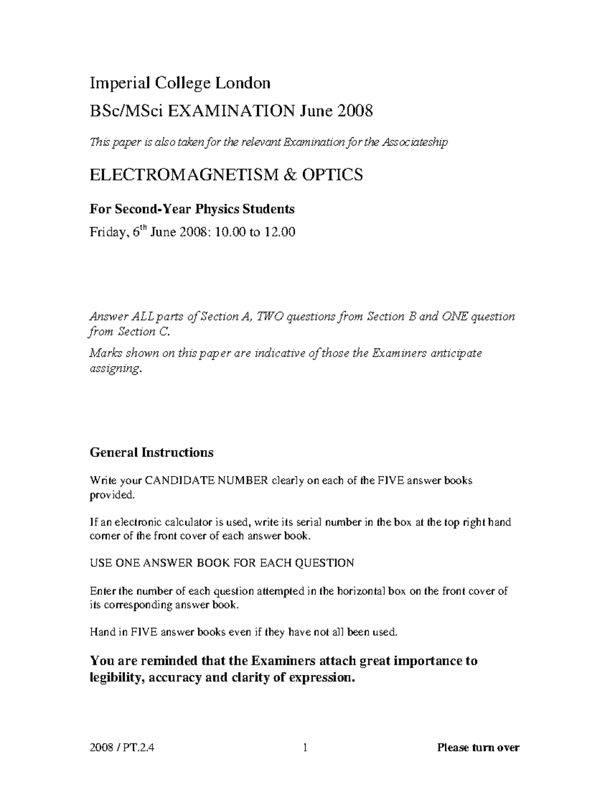 exam-6-june-2008-questions-imperial-college-london-bsc-msci