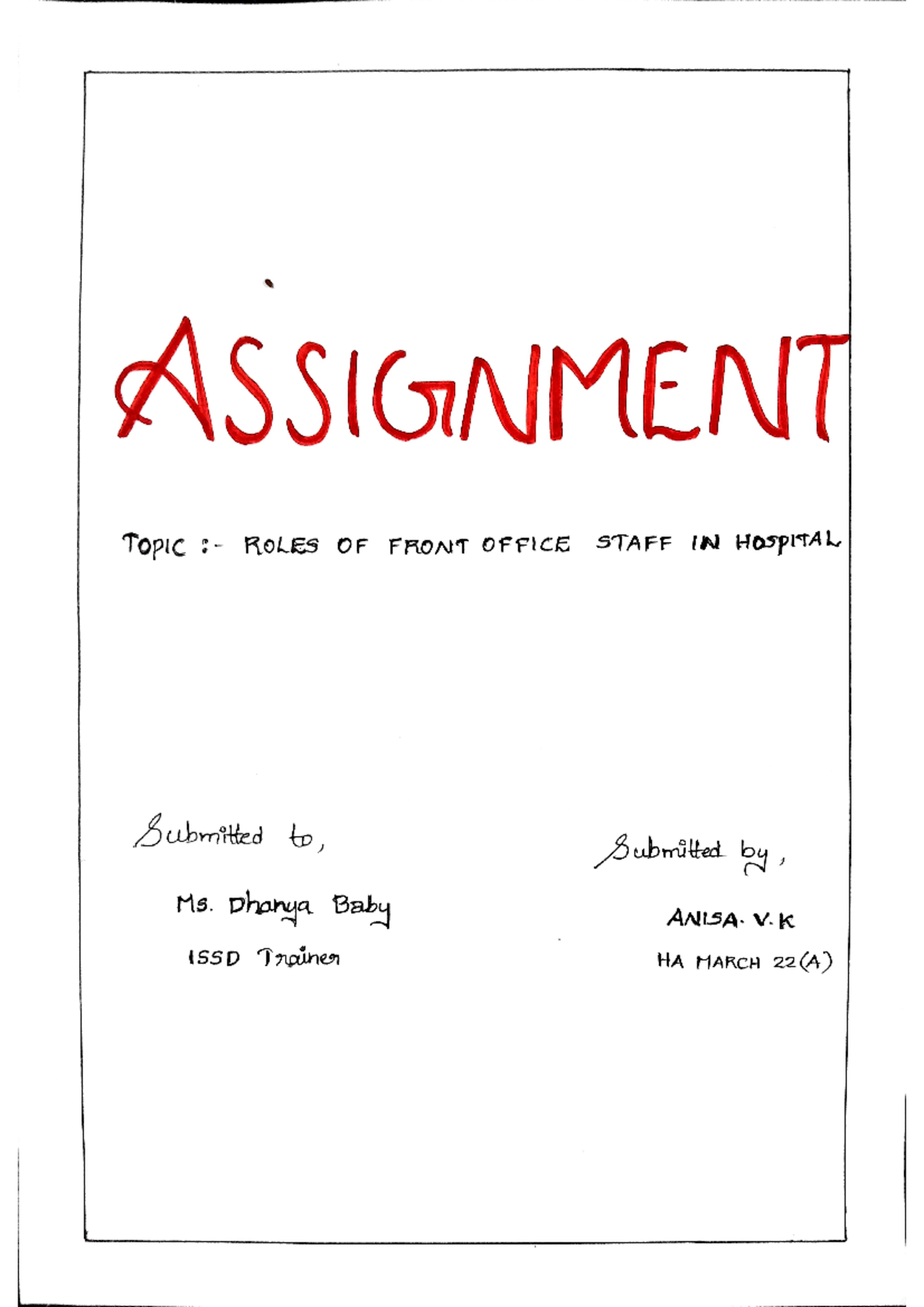 assignment of public administration