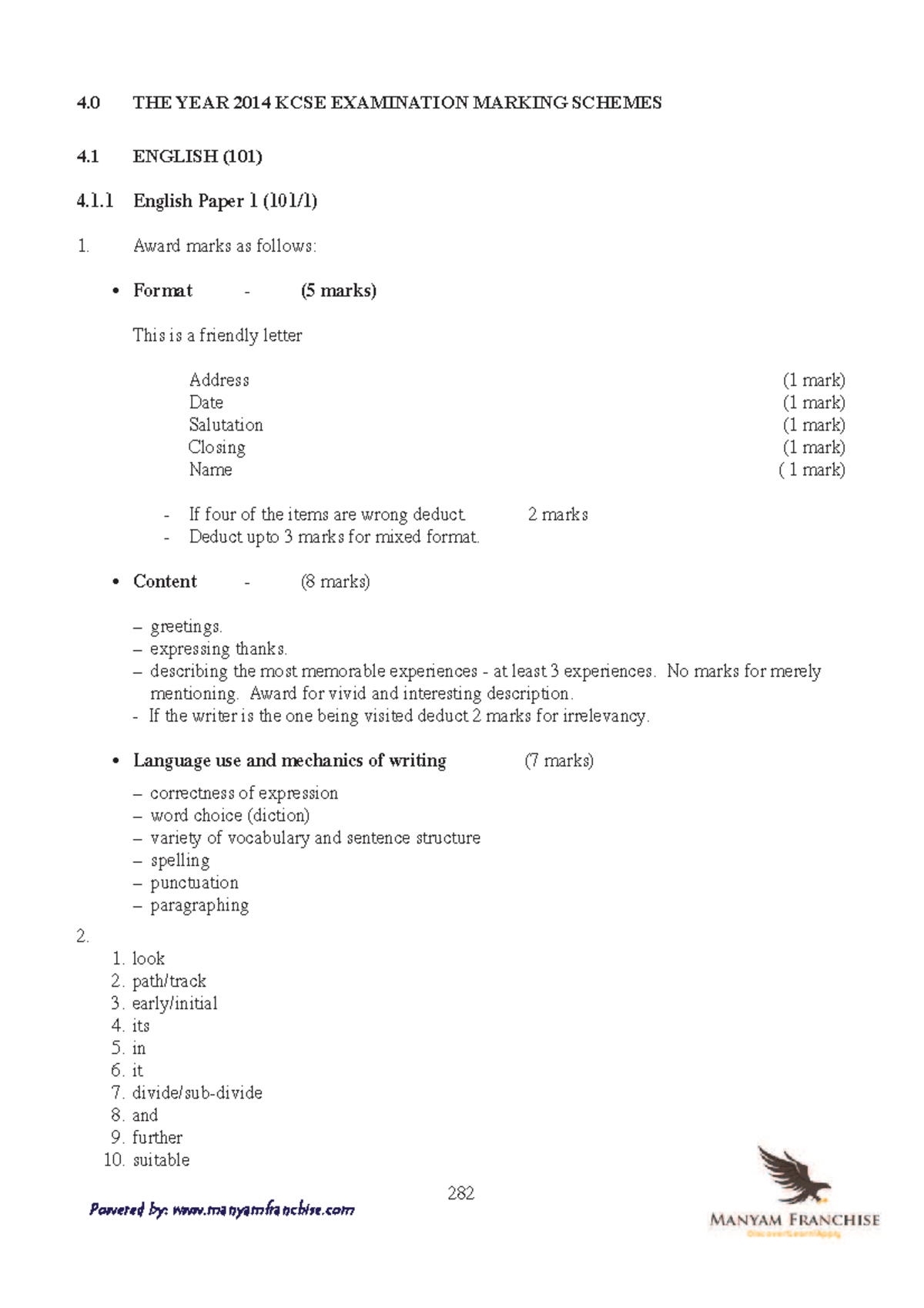 English-2014-a-mod23032022001 marking - 282 4 THE YEAR 2014 KCSE ...