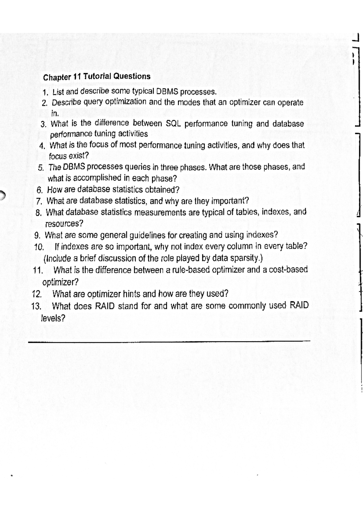 Ch11 Tutorial Questions - Copy - DIIAD101 - Studocu