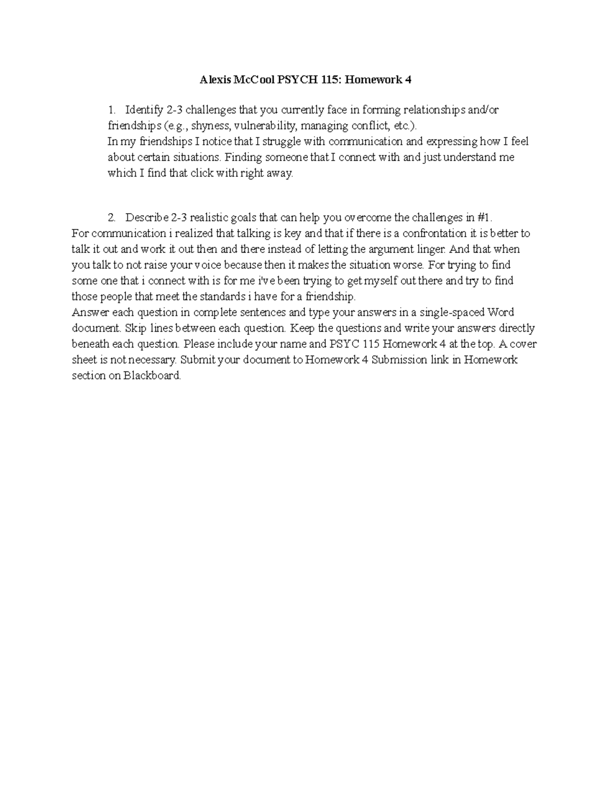 Psych 115: Homework 4 - Alexis McCool PSYCH 115: Homework 4 Identify 2 ...