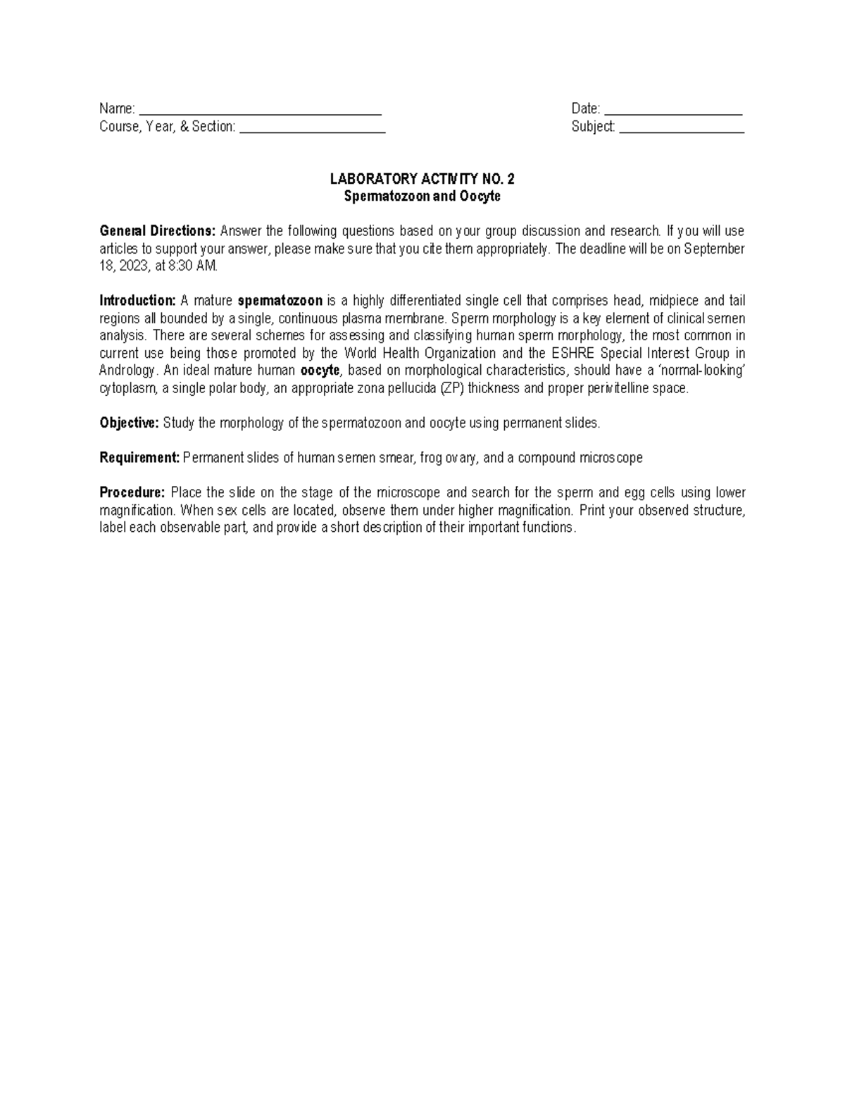 Laboratory Activity No. 2 - Name ...