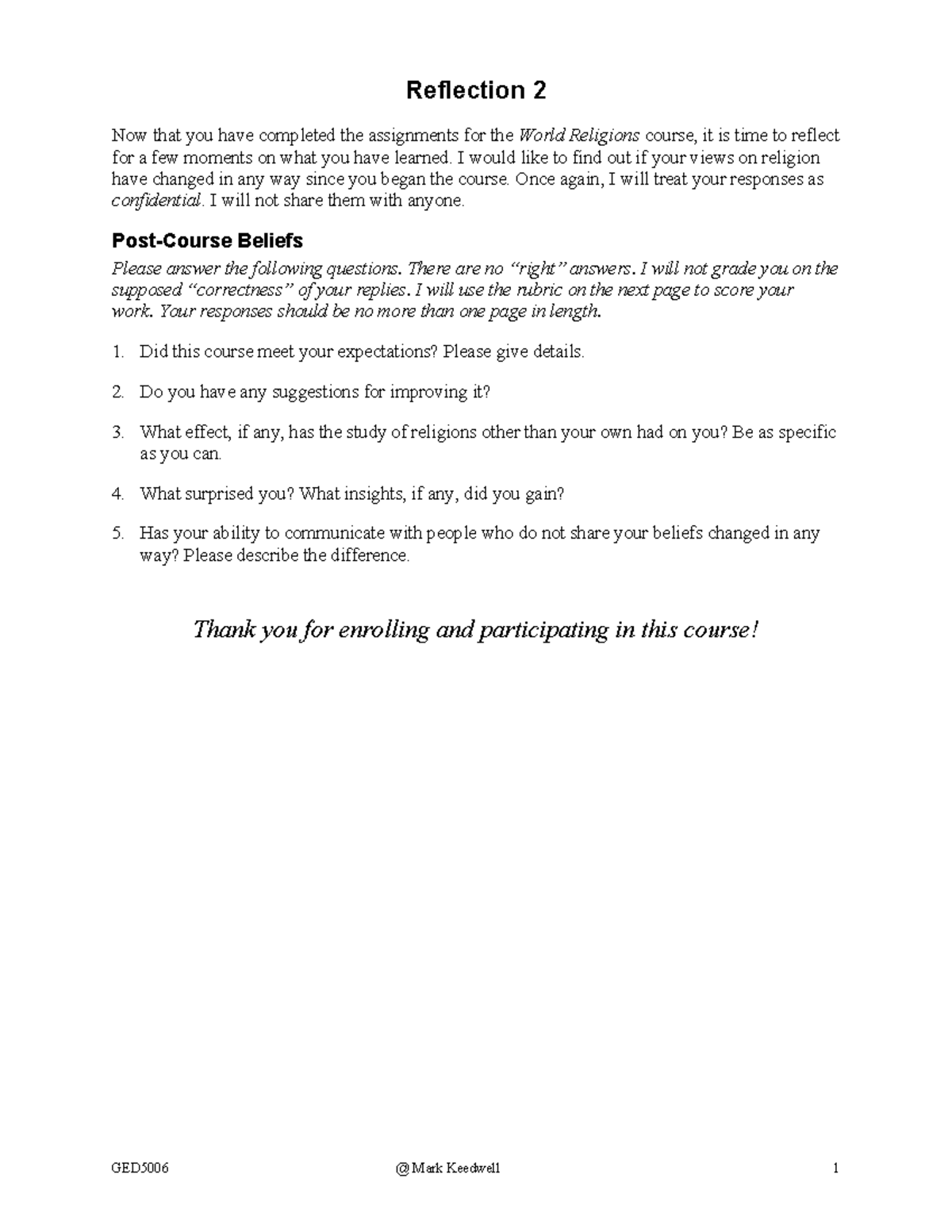 Reflection 02-1 - Summary Global Business - Reflection 2 Now that you ...