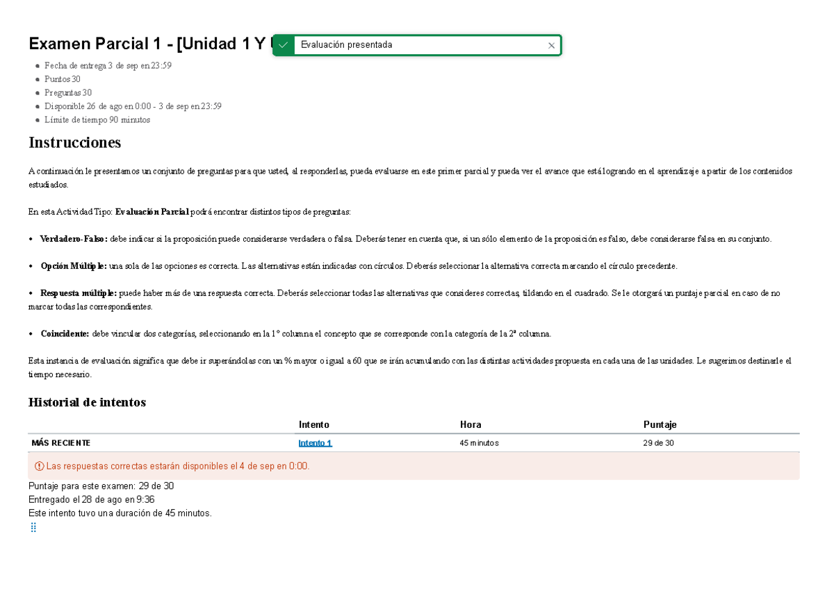 Examen Parcial 1 - [Unidad 1 Y Unidad 2] C Ontabilidad General - Examen ...