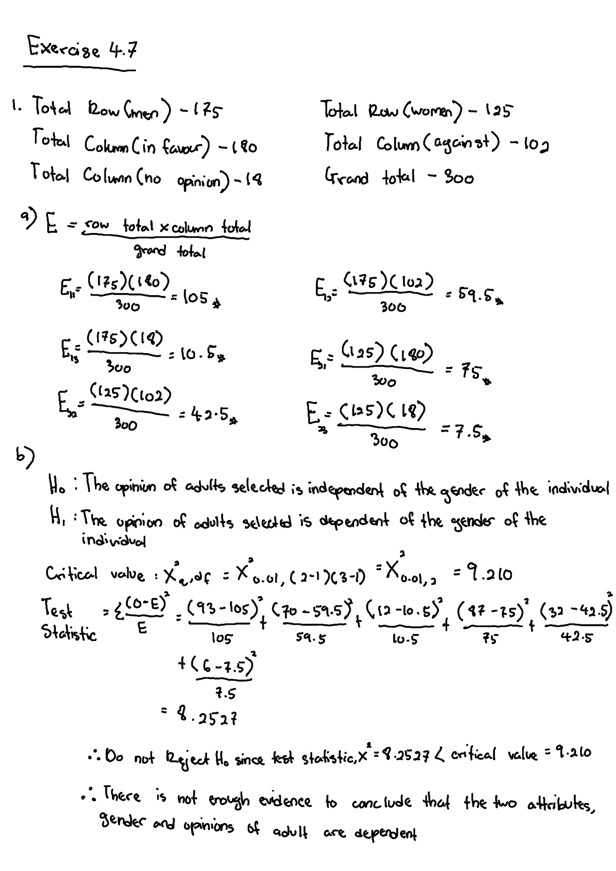 Exercise 4 - Statistic - Studocu