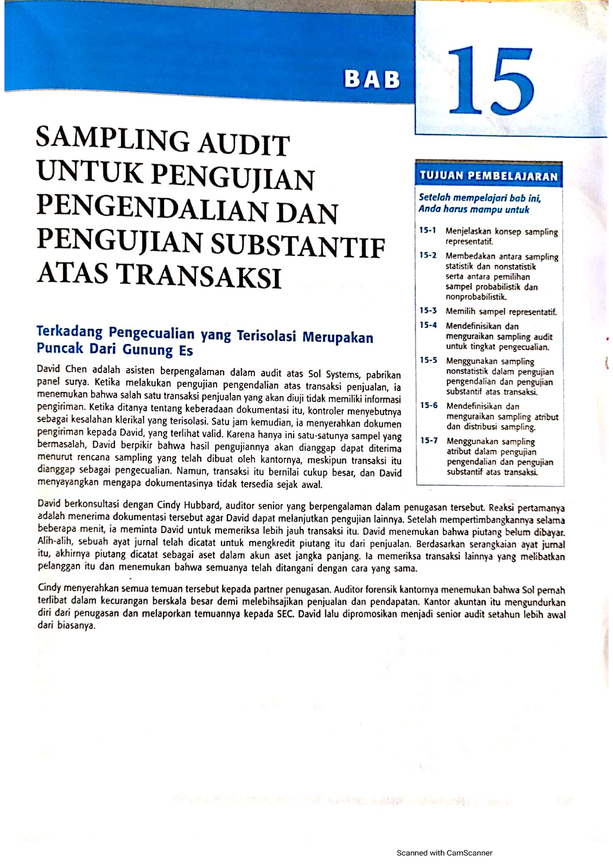 (2) BAB 15 Sampling Audit Untuk Pengujian Pengendalian DAN Pengujian ...