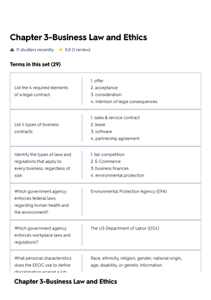 Business Law-Law Purposes And Sources Flashcard - Business Law-Law ...