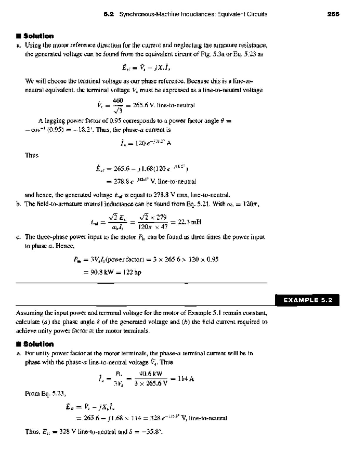 Elec 440 - Lecture 23 - 5 Synchronous-machine Inductances; Equivalent 