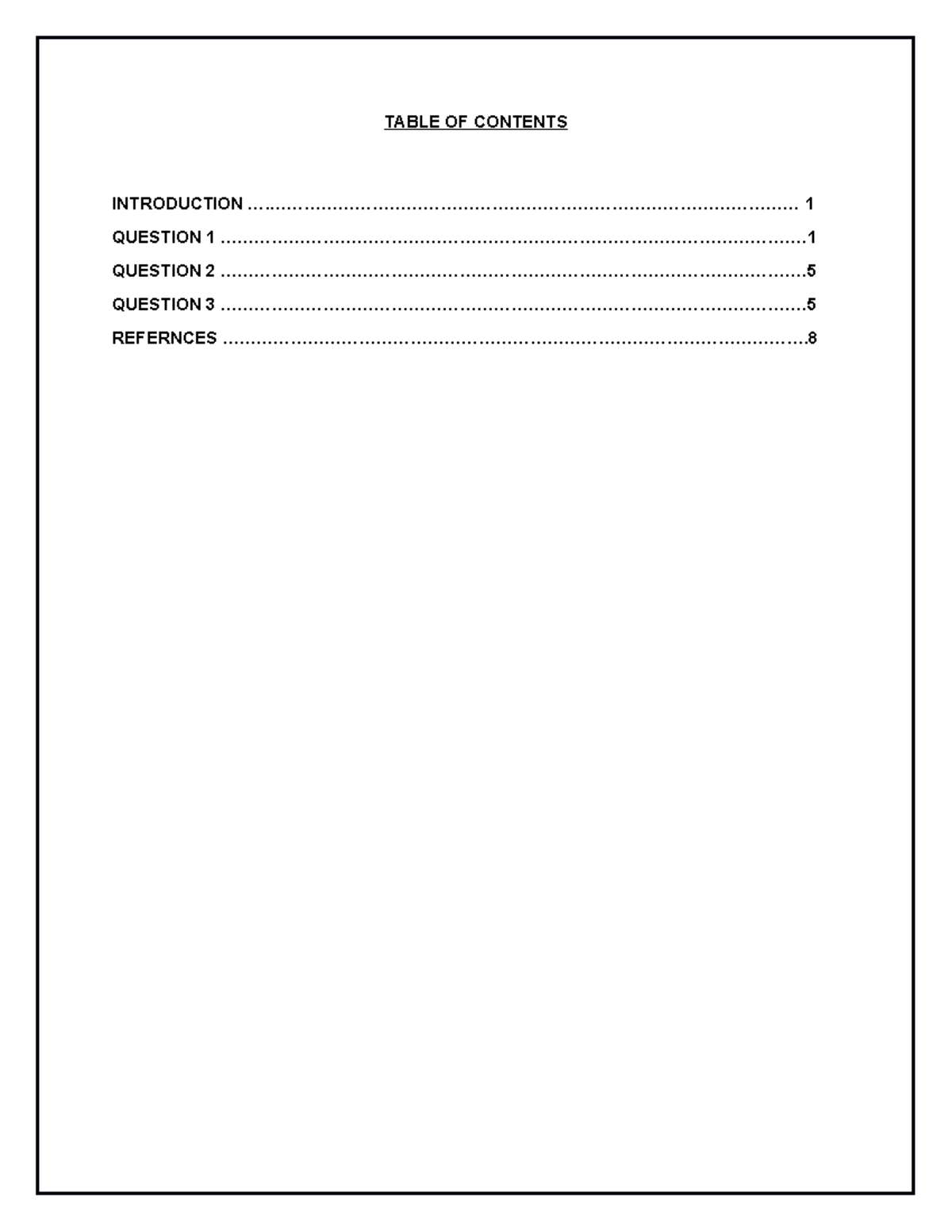 Recruitment.docx - Assignment 1 - Table Of Contents Introduction 