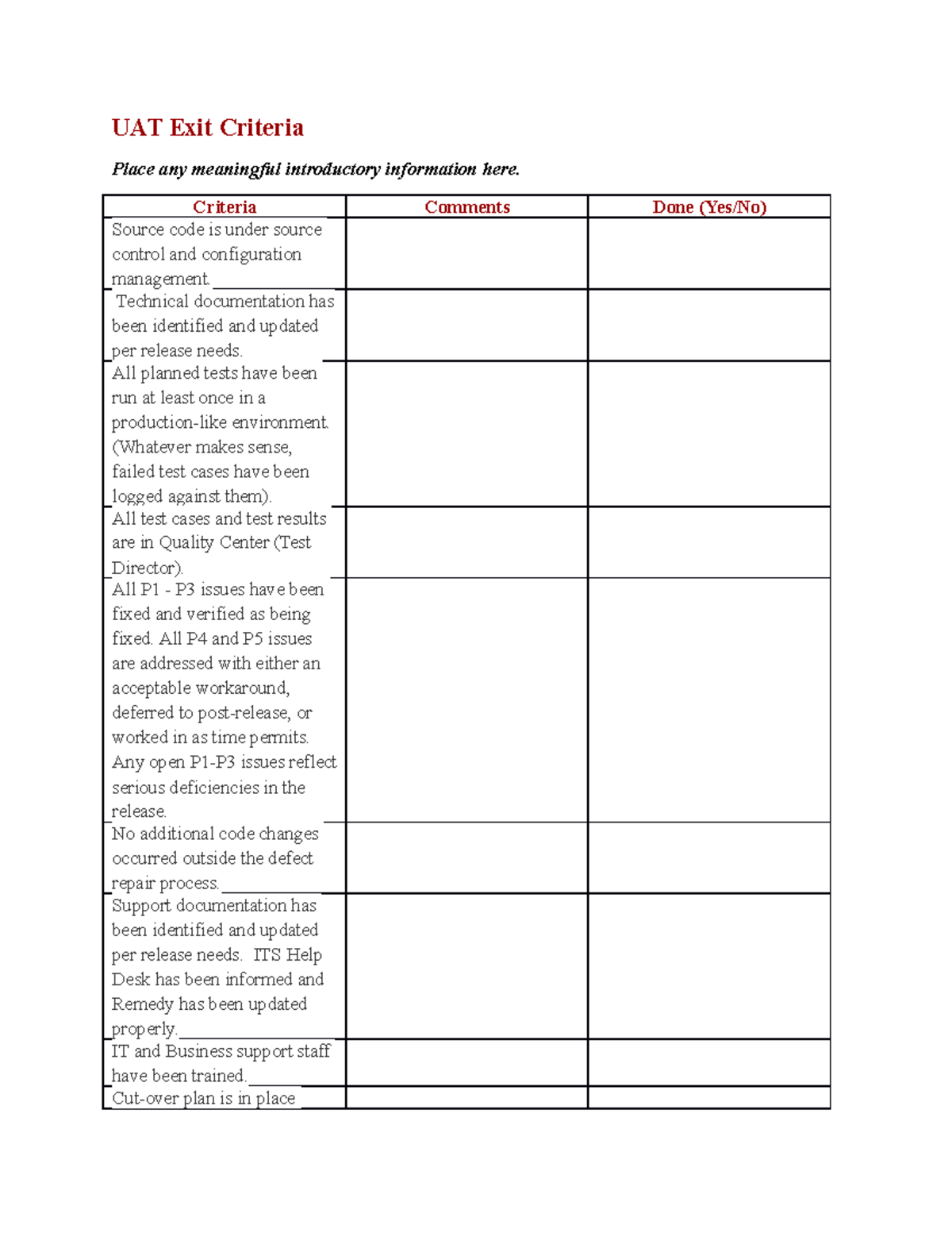 uat-exit-criteria-template-uat-exit-criteria-place-any-meaningful