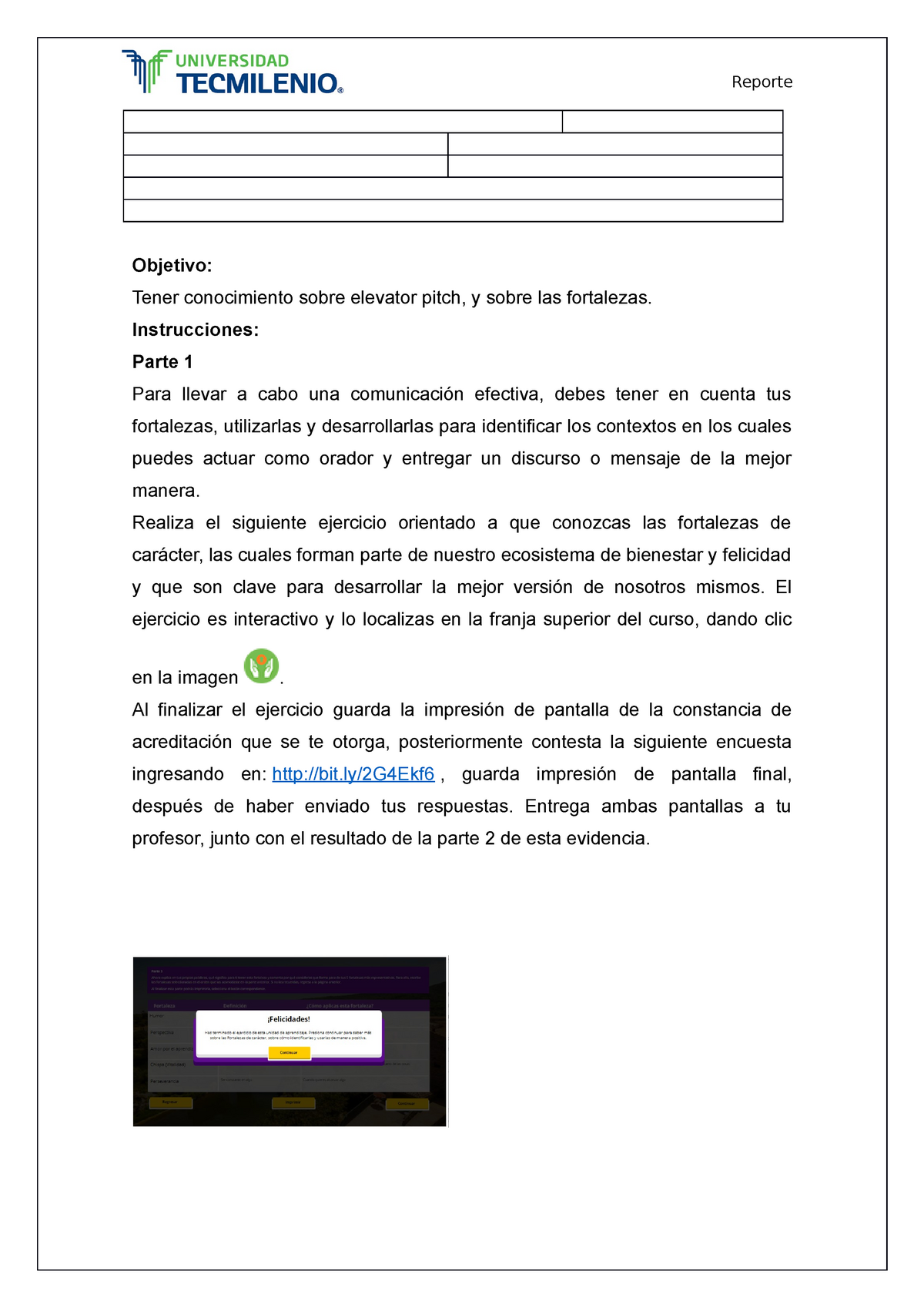 Semana 3 comunicación efectiva actividad instrucciones - TecMilenio -  Studocu