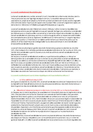 [Solved] la dmission du Premier ministre sous la Vme Rpublique - Droit ...