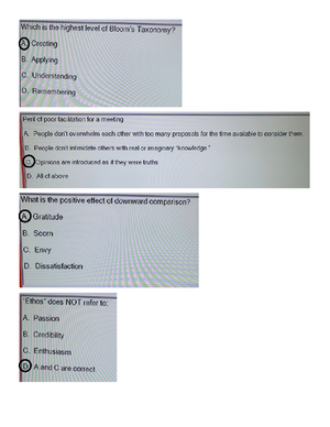 Session-III SSG104 - FE SRC - QN=1 Which Is TRUE About Long-term ...