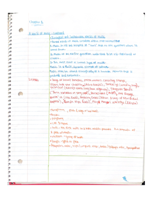 Chapter 1 Notes: MOP - MUS 1080 - Studocu