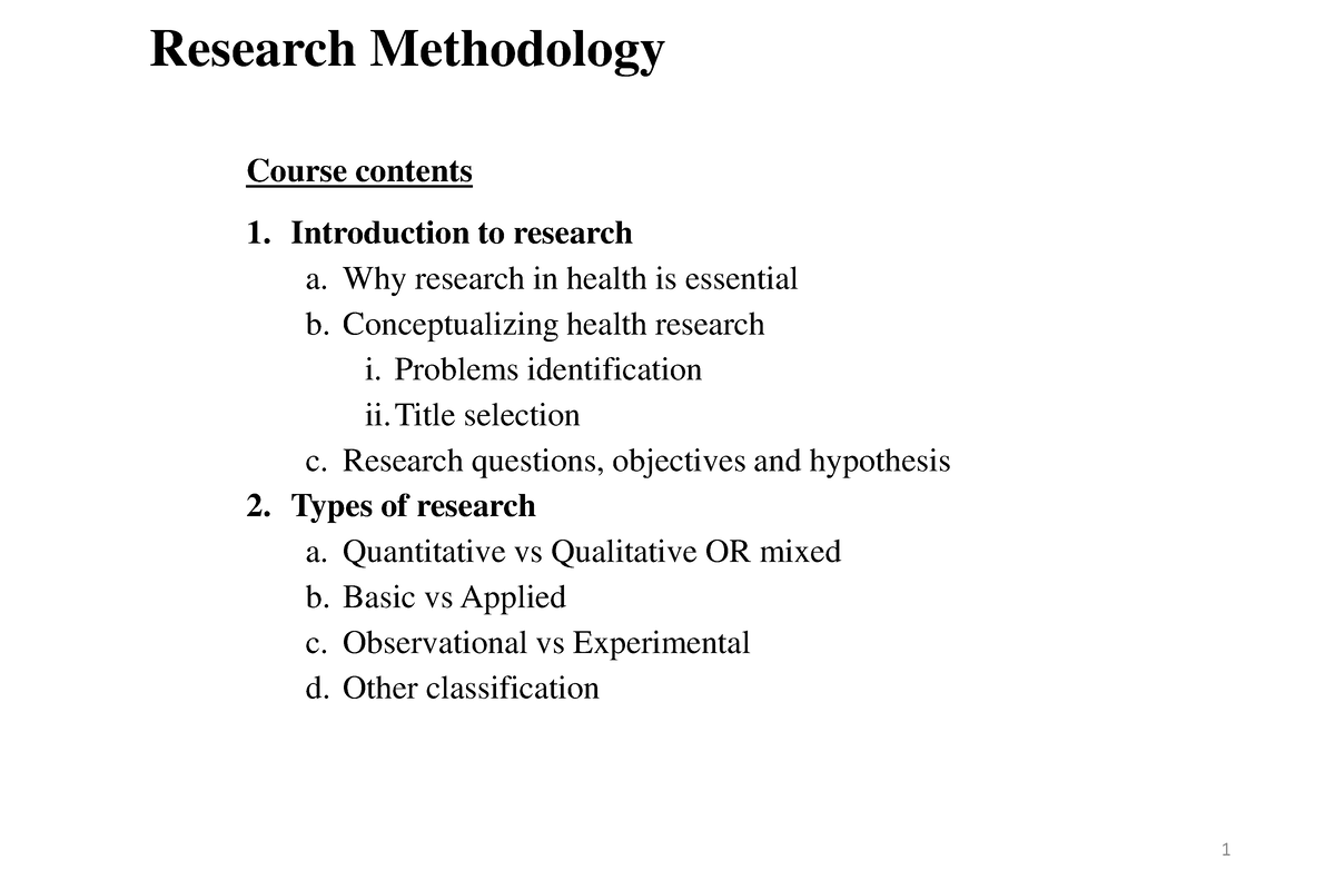 introduction-to-research-methodology-course-contents-introduction-to