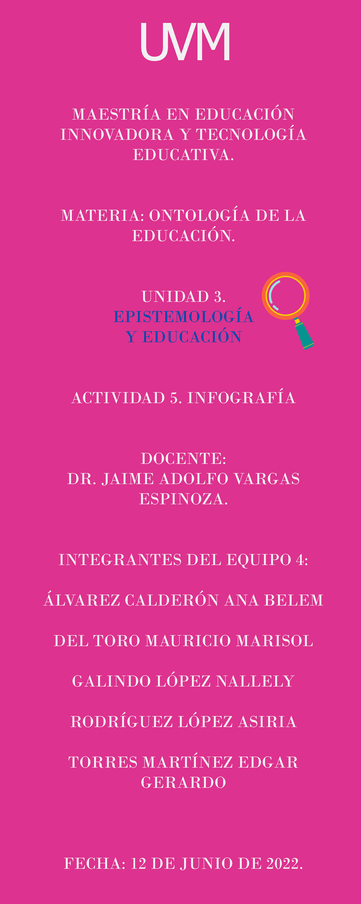 A5 E4 - Actividad 5 Ontologia De La Educacion - UVM MAESTRÕA EN EDUCACI ...