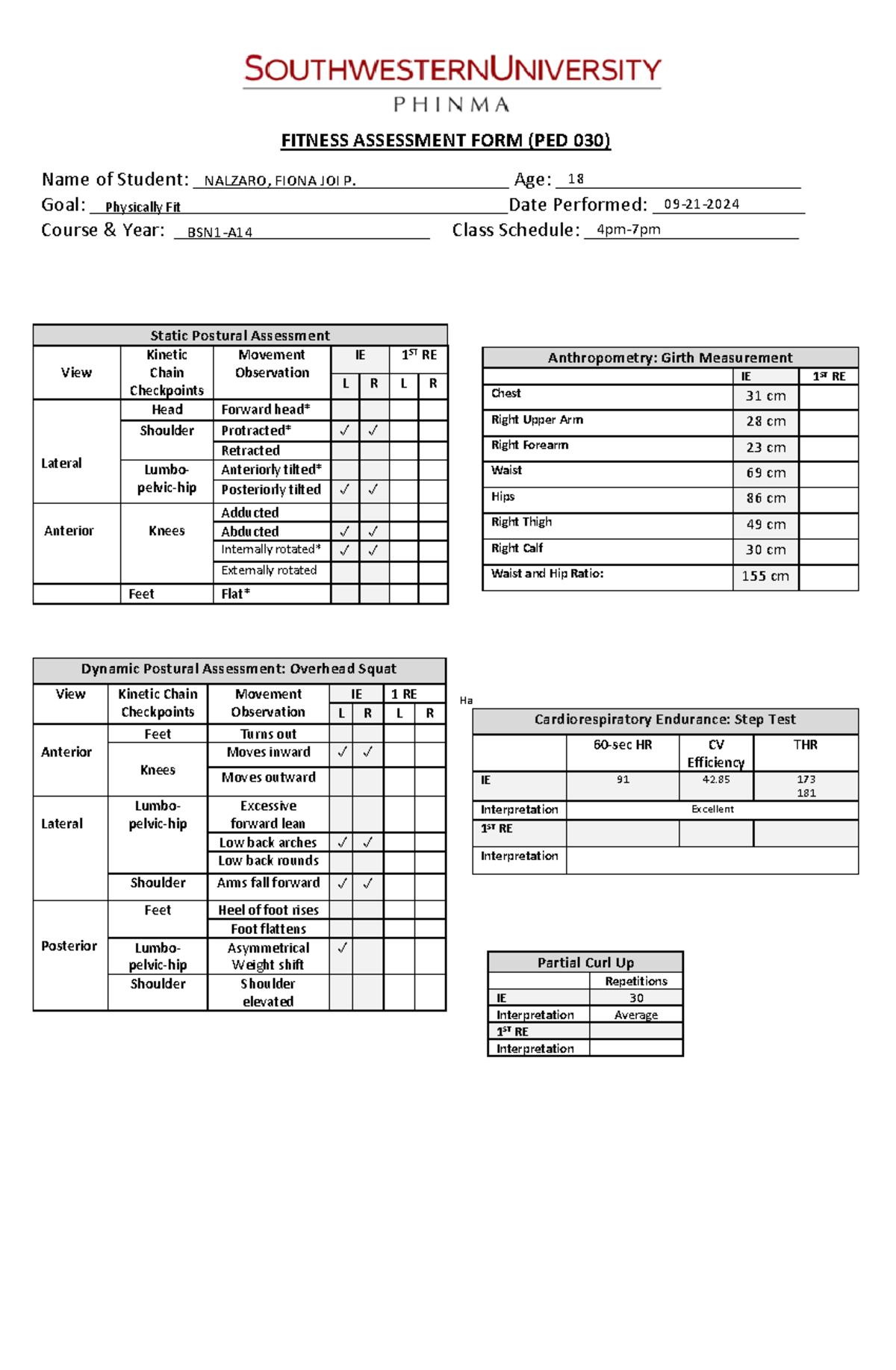PED-030-PFA2909 - NALZARO, FIONA JOI P. Physically Fit 09 - 21 - 2024 ...