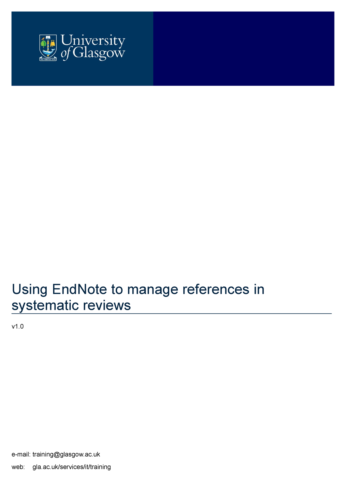 literature review with endnote