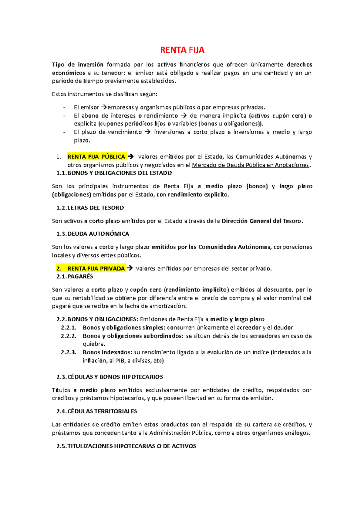 Apuntes Renta FIJA muy buenos para aprobar RENTA FIJA Tipo de Apuntes Renta FIJA muy buenos para aprobar RENTA FIJA Tipo de
