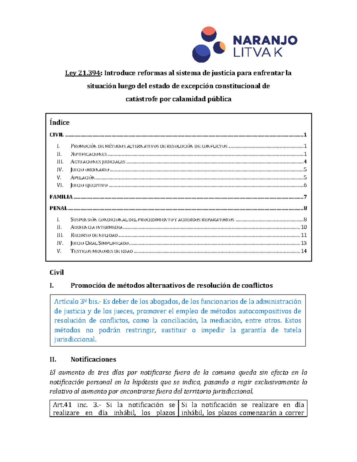 Modificaciones Que Introduce Ley 21394 - **Ley 21: Introduce Reformas ...