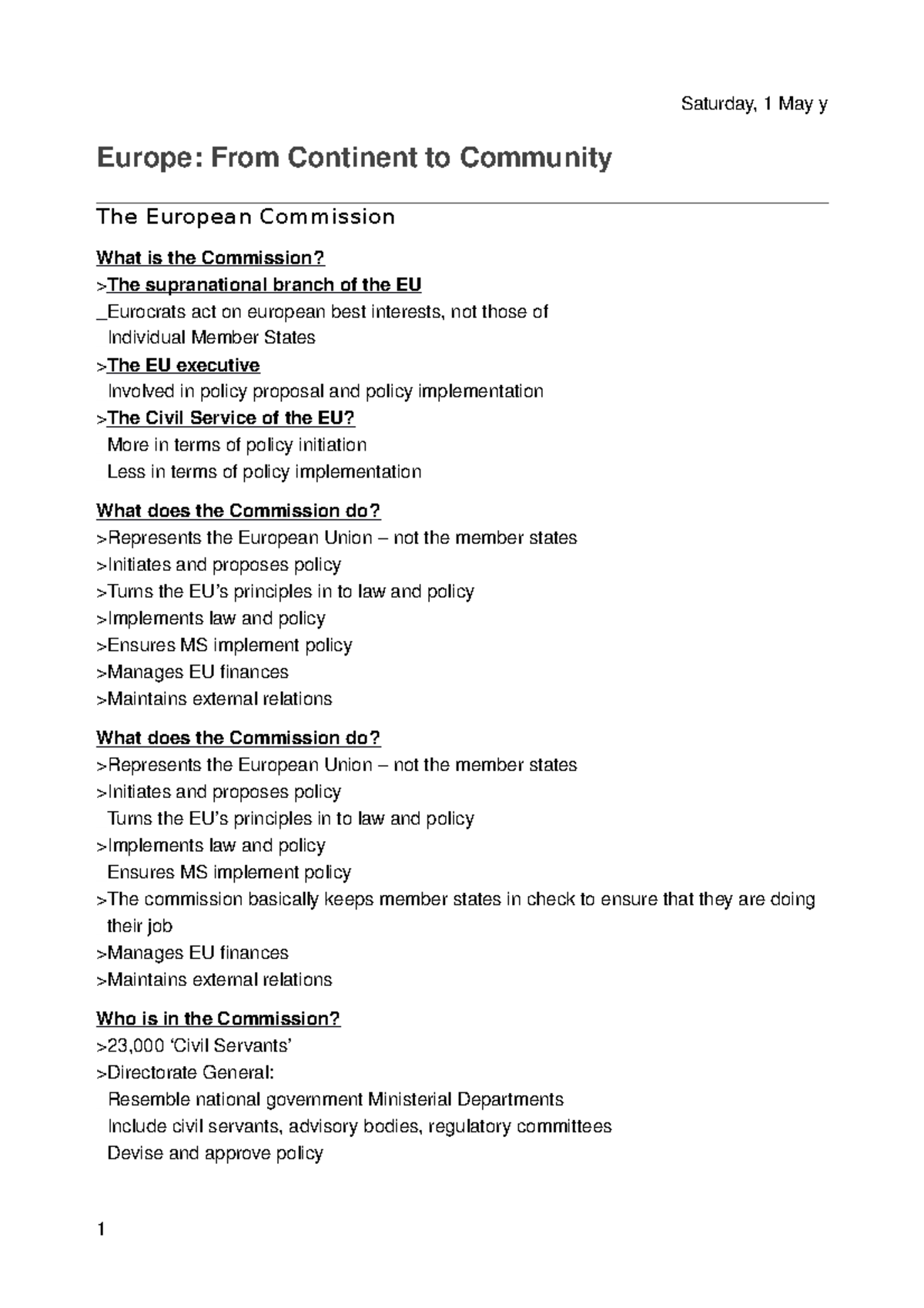 The European Commission - Europe: From Continent To Community The ...