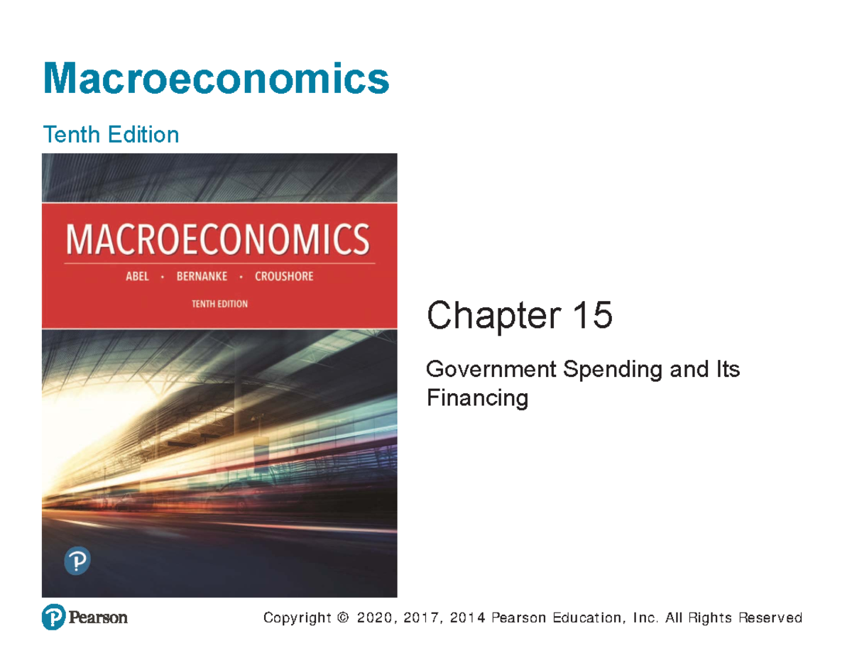 Chapter 15 - Macro Textbook - 0DFURHFRQRPLFV 7HQWK (GLWLRQ - Studocu