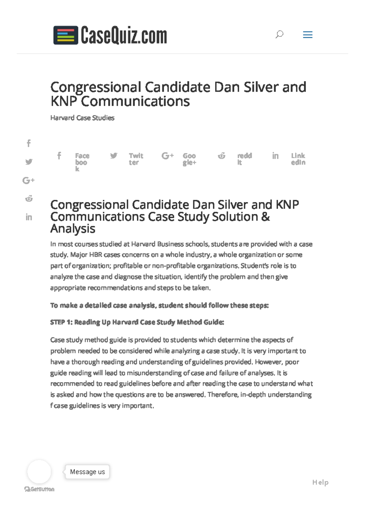 Sol congressional candidate dan silver and knp communications case