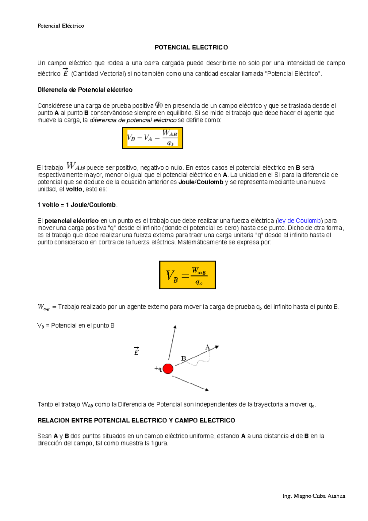 Examen 12 Junio 2021, Preguntas Y Respuestas - POTENCIAL ELECTRICO Un ...