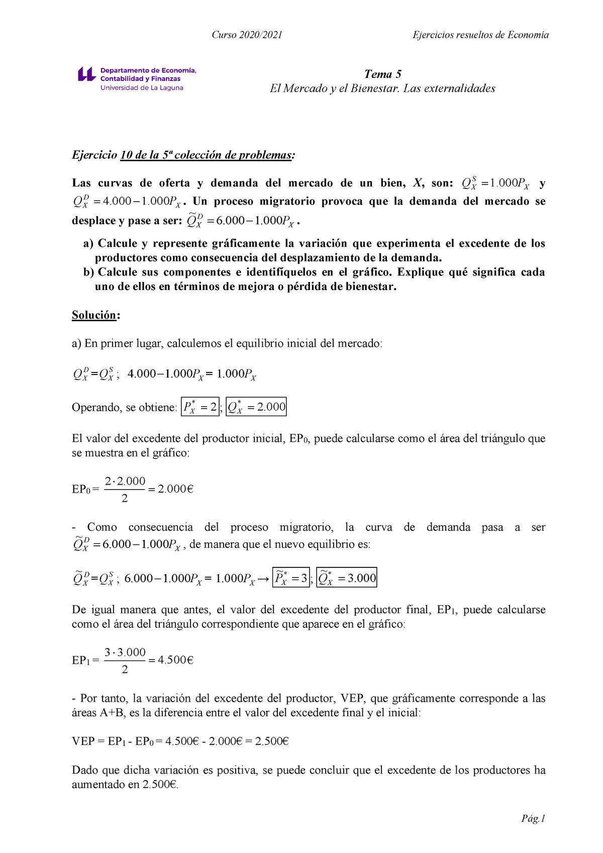 Ejercicios Resueltos Del Tema 5 20-21 - Curso 20 20 /2021 Ejercicios ...