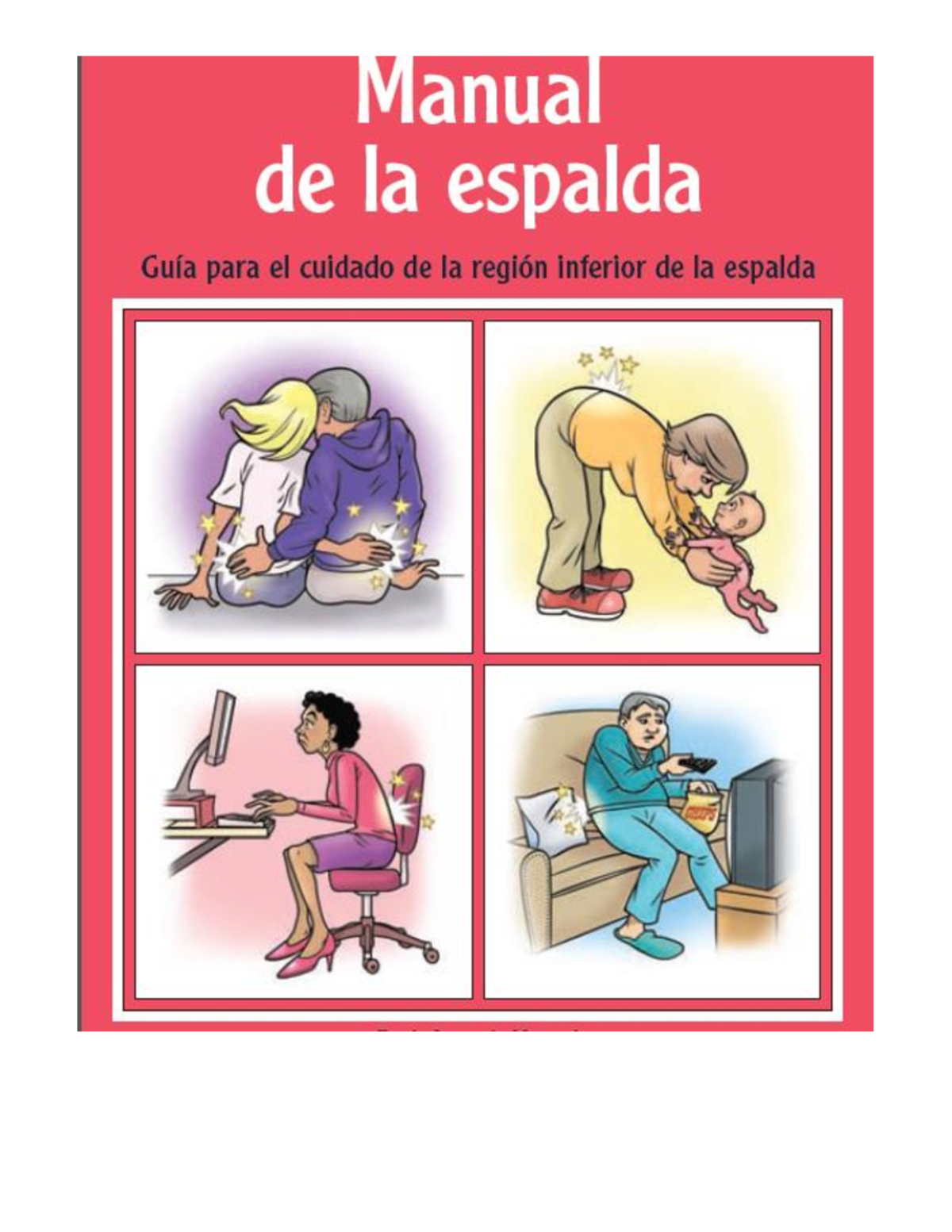 Manual DE LA Espalda 1 - seguridad y salud en el trabajo - Studocu