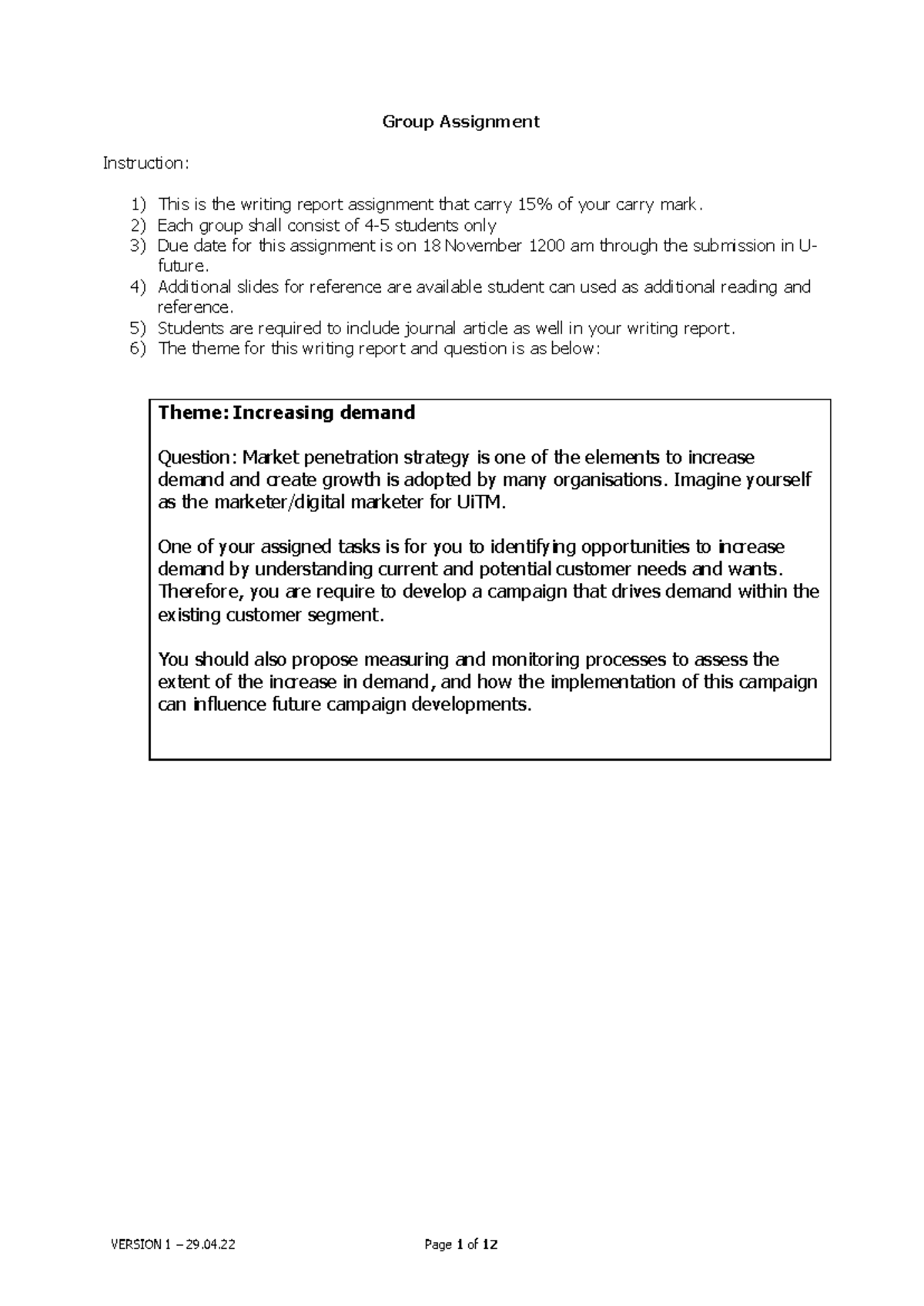 Group-Assignment.docx Sir Razif - VERSION 1 – 29.04 Page 1 Of 12 Group ...