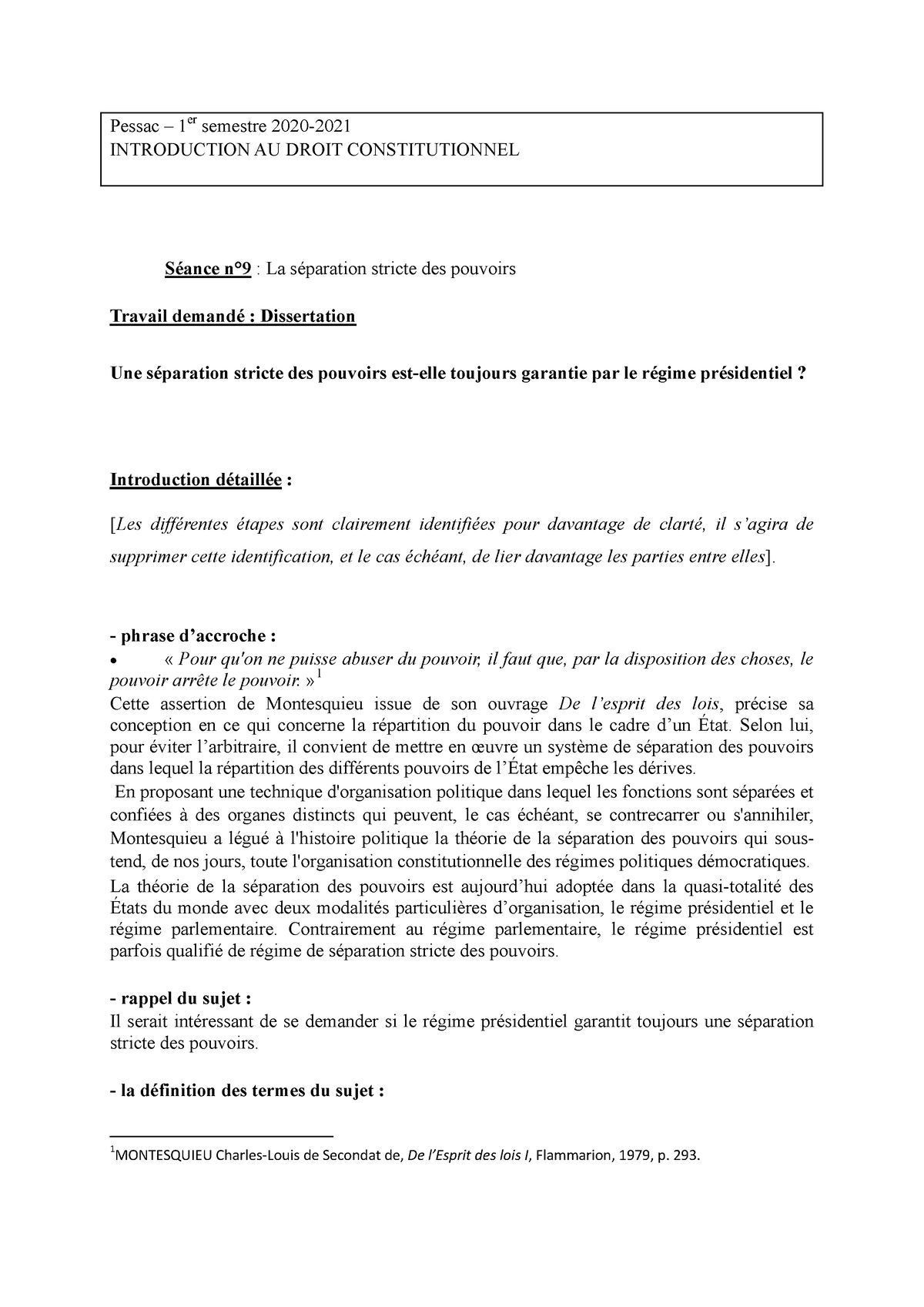 dissertation 1er