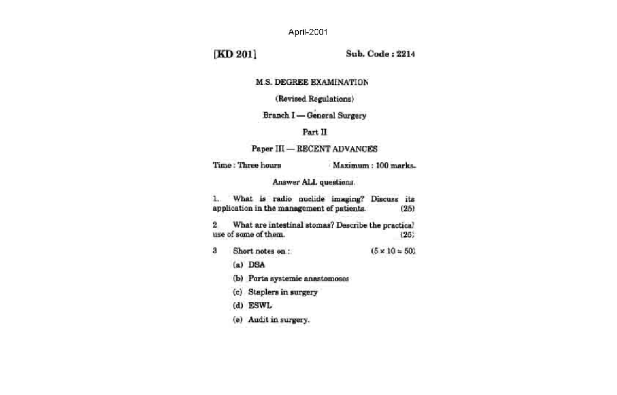 222213 KD - Questions papers - September 2008 [KT 205] Sub. Code: 2213 ...