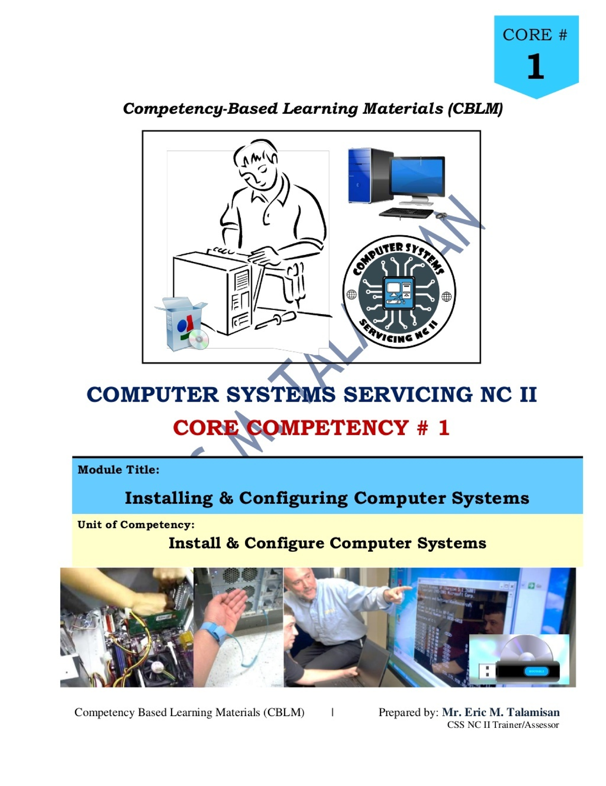 Core 1 version 1 Installing Computer System and Networks - information ...