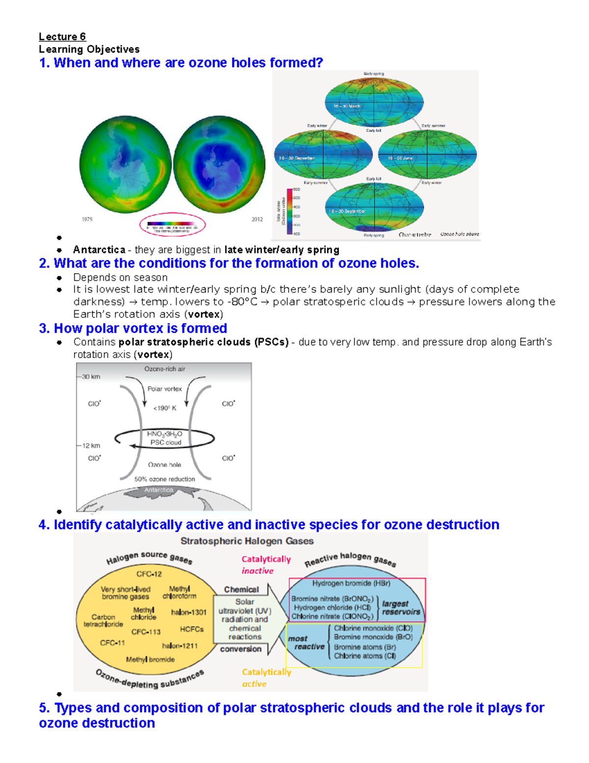 Week 2 - Lecture notes 6-8 - Lecture 6 Learning Objectives 1. When and ...