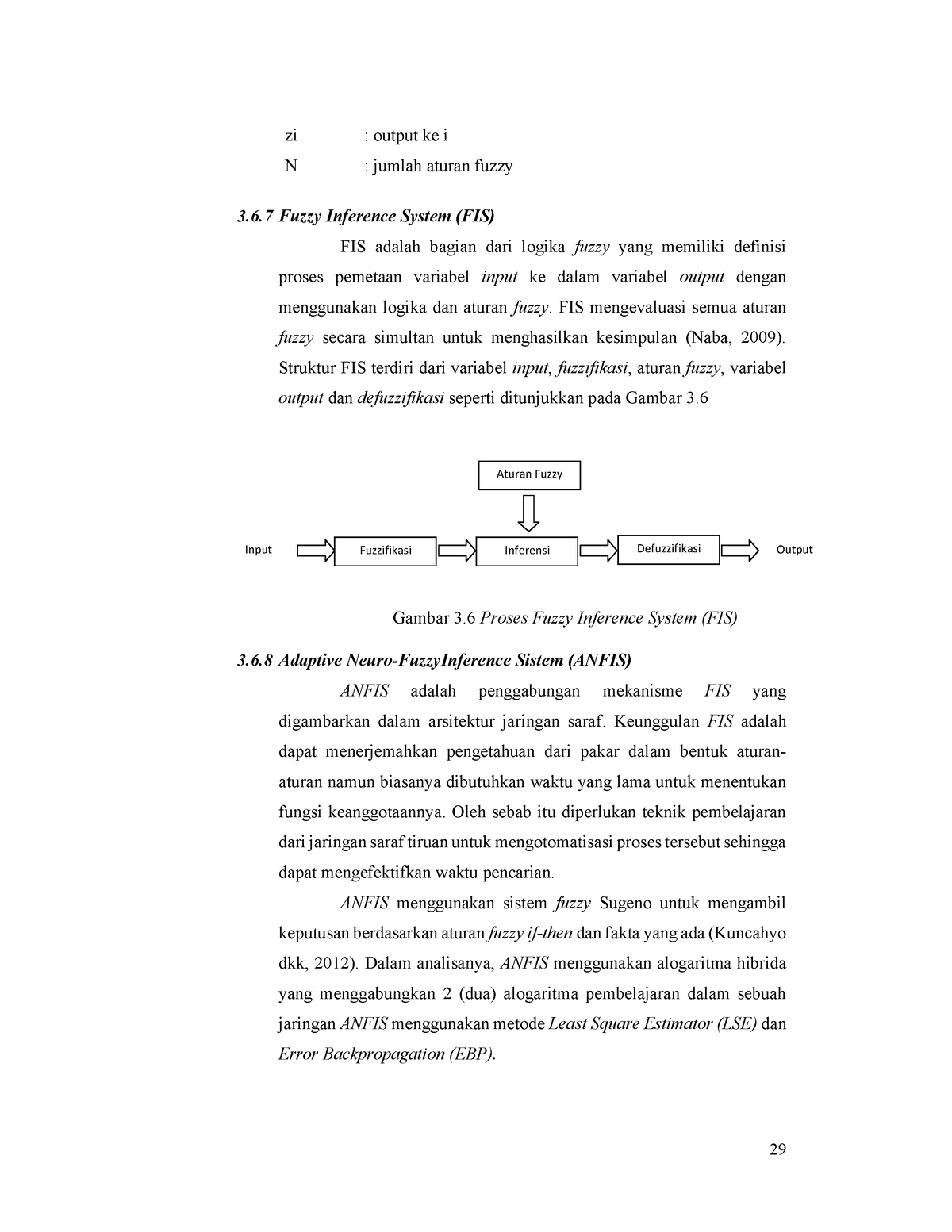 07 BAB III Landasan Teori-18 - 29 Zi : Output Ke I N : Jumlah Aturan ...