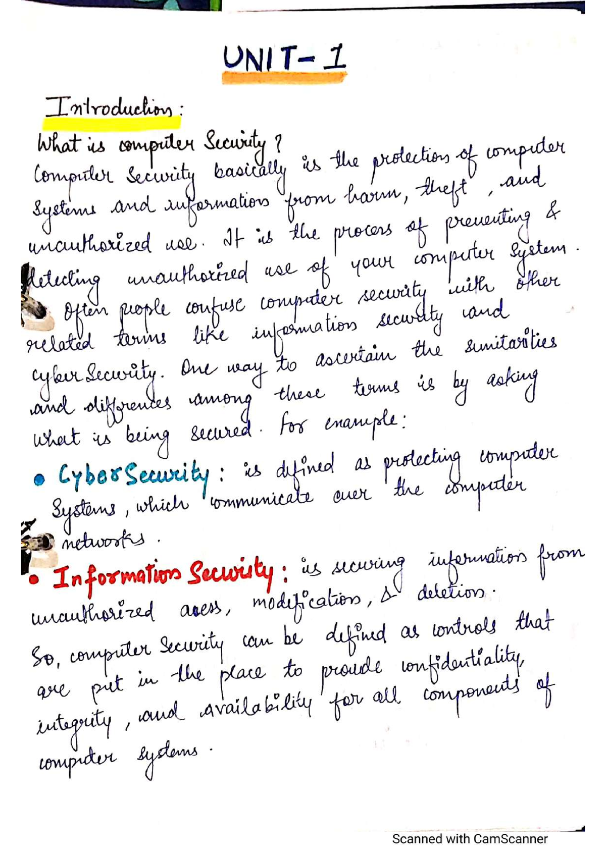 Css Complete Notes Aktu - B.Tech CSE (2nd Year) - Studocu