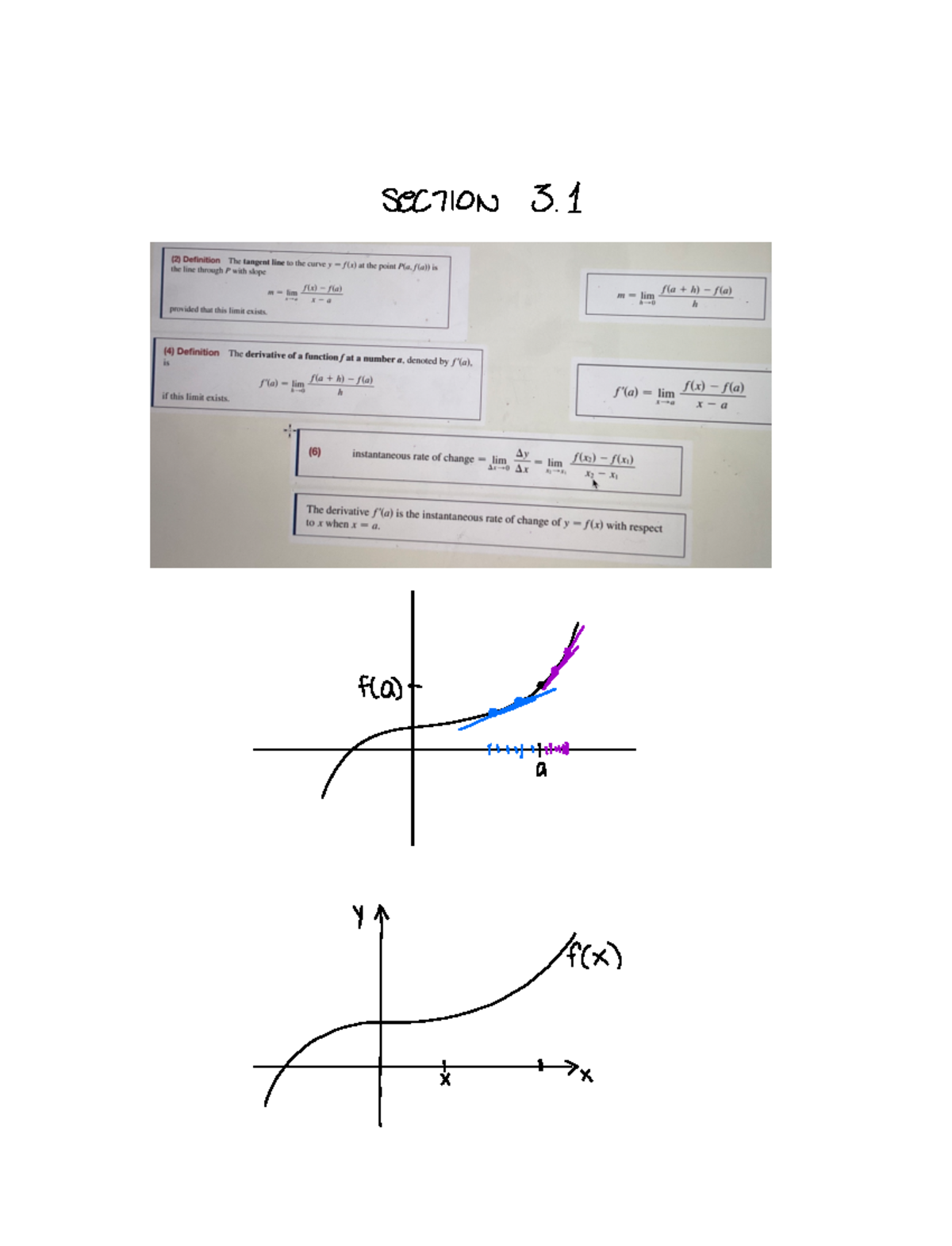 3 - mat17a mat17a math for biocalc - Section 3 1 H 1 Y f x I a x ...