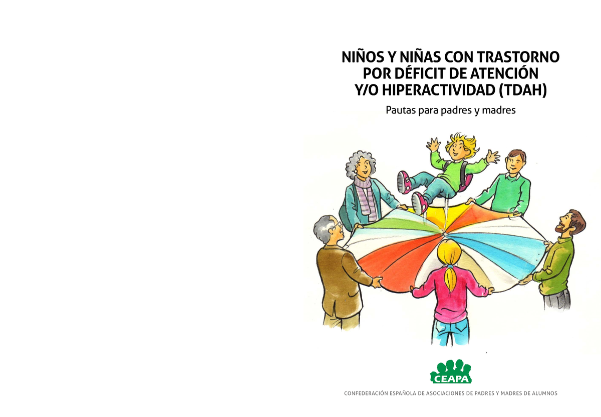 NIÑOS Y NIÑAS CON Trastorno POR DÉ Ficit DE AtencióN Y O Hiperactividad ...