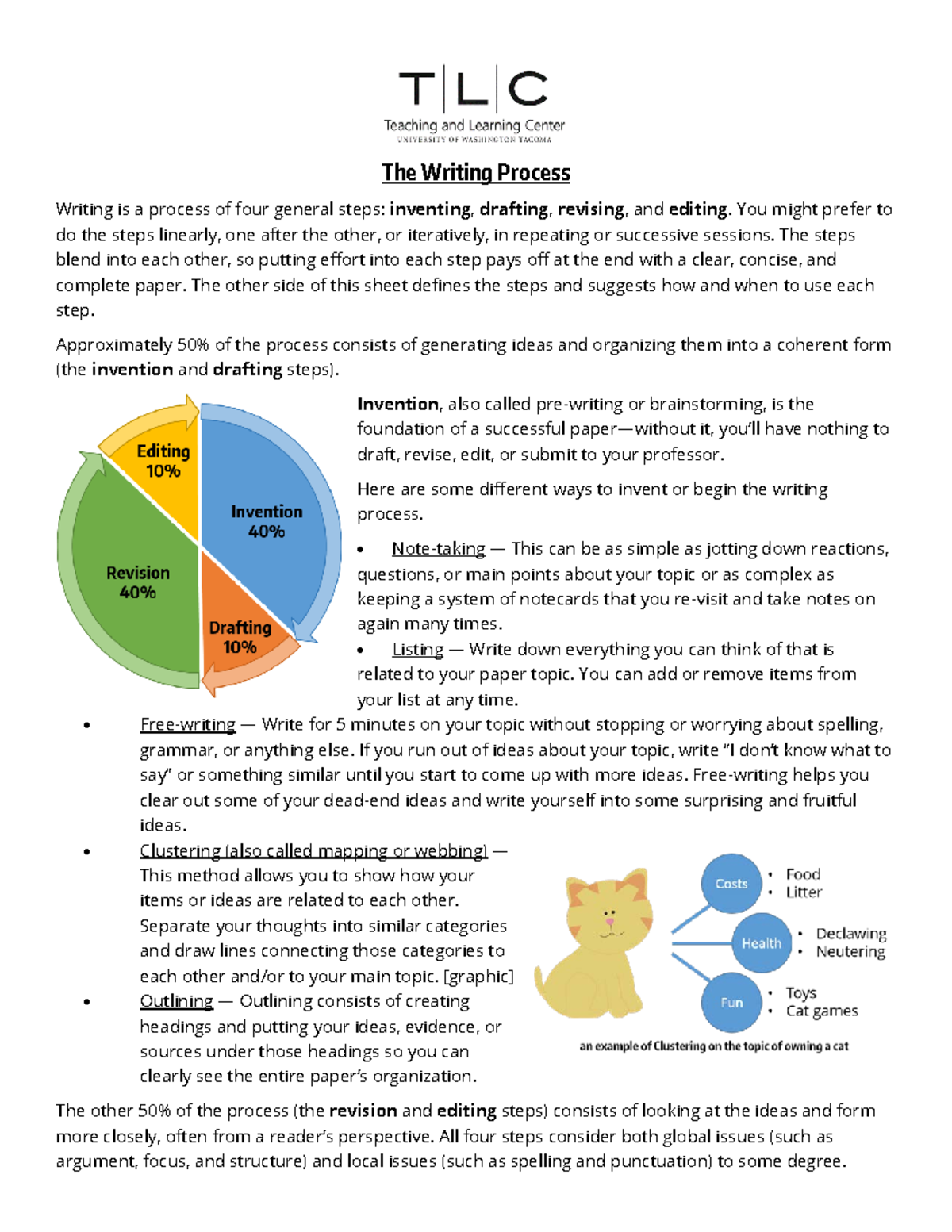 Accs the-writing-process rev2016 - The Writing Process Writing is a ...