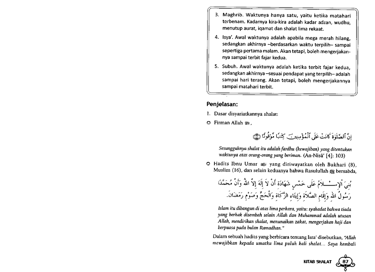 Fiqih Islam Lengkap Madzhab Syafi'i-29 - * KITAB 'HALA' 6@ 3. 4 ...